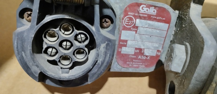 фото №5, Hak буксирувальний балка зад джгут fiat ducato iii 16r galia