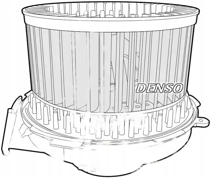 фото №1, Повітродувка вентилятор повітропровід dea21010 denso