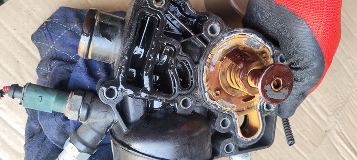 фото №10, A6 c7 4g корпус фильтра масла основание 3.0 tdi biturbo a7 4g