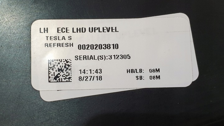 фото №11, Лампа передня ліва перед фара tesla s рестайлінг 1053574-00-c