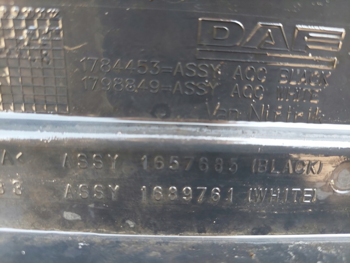 фото №15, Daf cf капот решётка решётка радиатора радиатор 1784453 оригинал новая