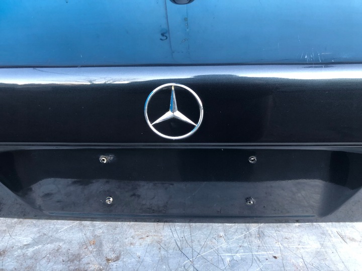 фото №6, Mercedes w140 рестайлинг крышка багажника зад задняя