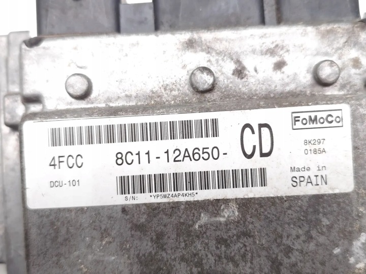 фото №7, Ford transit блок керування  / модуль ecu 2.4 tdci rwd дизель 103kw 140 hp 2008