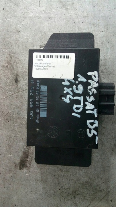 фото №1, Модуль комфорта volkswagen passat b5 1j0959799q