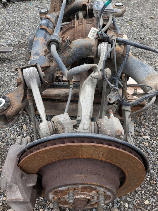 фото №8, Комплектна вісь підрамник підвішування балка зад lexus ls iv ls460 4.6 v8 06-13r