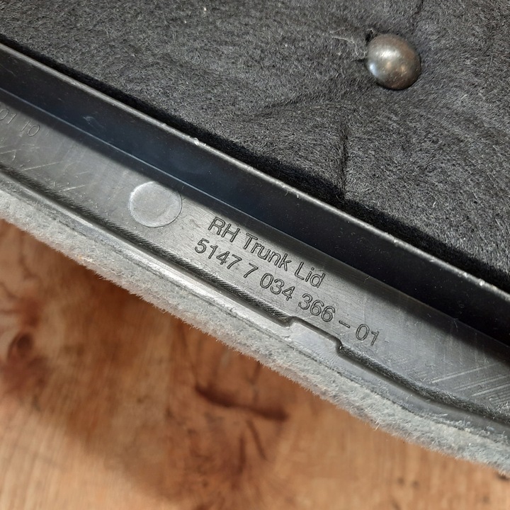 фото №9, Bmw x5 e53 боковина панель багажника правый 7034366