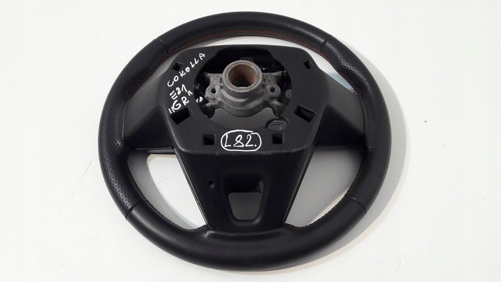 фото №10, Toyota corolla e210 e21 кермо шкіряний червона nić gr l82