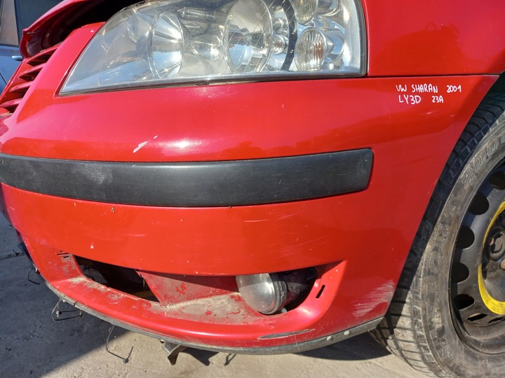 фото №6, Vw sharan i рестайлінг бампер перед переднє ly3d