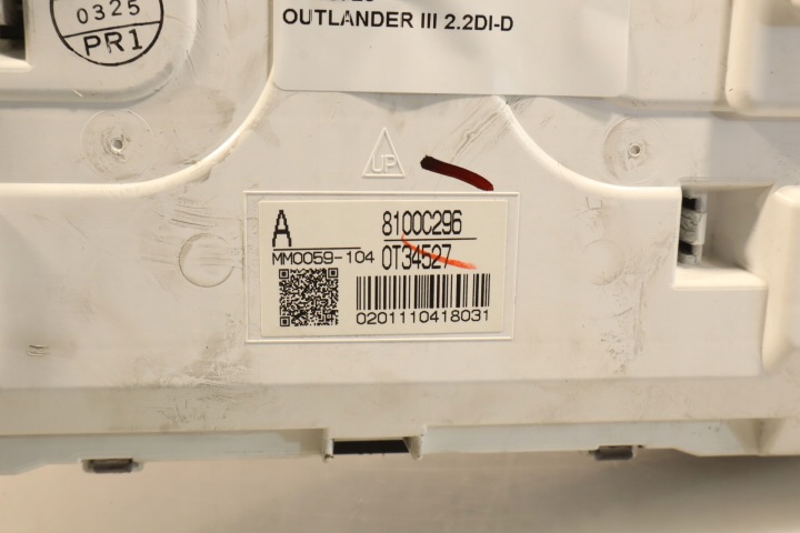 фото №7, Приборы mitsubishi outlander iii 2.2di-d