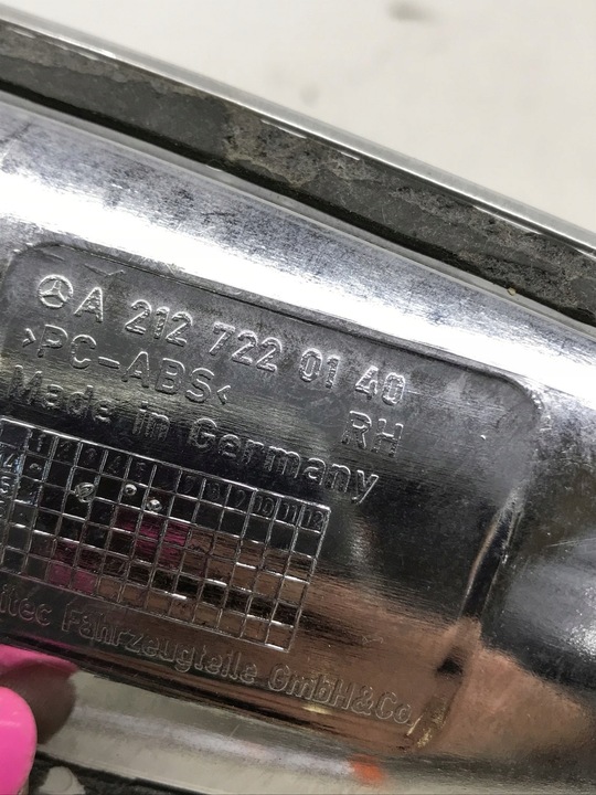 фото №7, Mercedes w212 хром дверь правый a2127220140