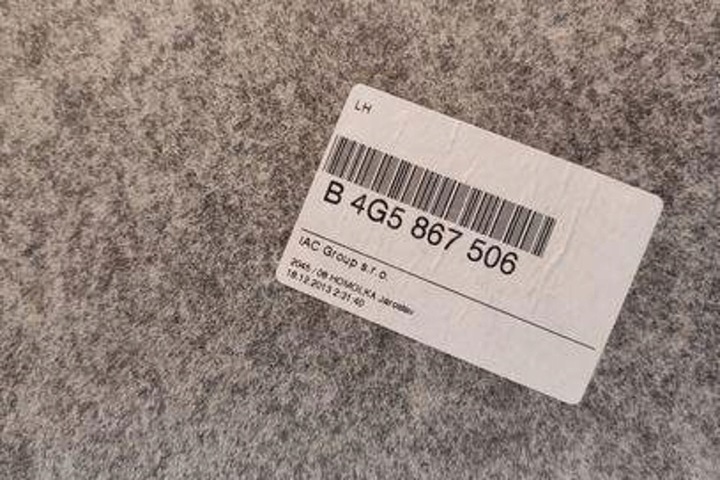 фото №13, Стеля чорна audi a6 avant 4g5, c7, 4gd 4g5867506 1.97l дизель 130kw