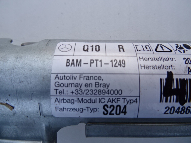 фото №5, Mercedes c-klasa w204 рестайлінг air bag шторка права