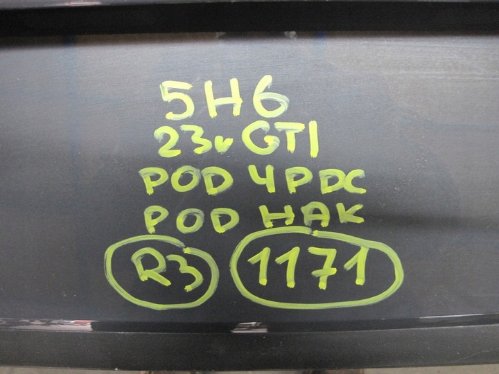 фото №10, Бампер зад задній vw golf viii 5h6 gti 23r