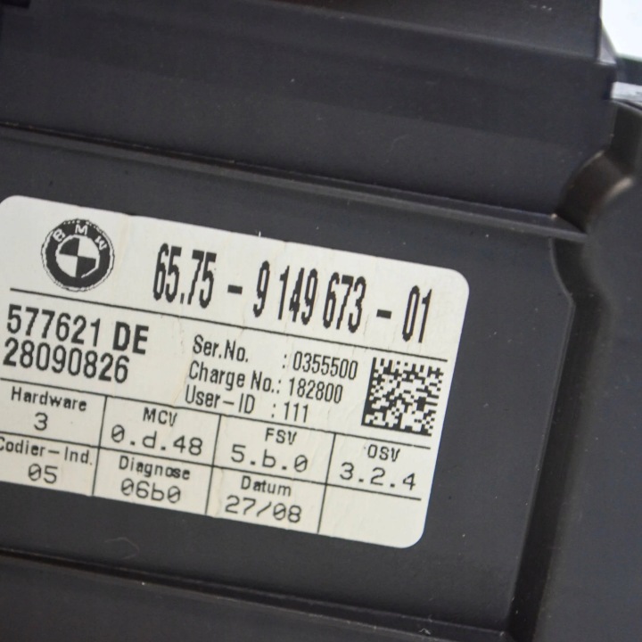 фото №6, Датчик сигнализации bmw 5 touring e61 9149673 11783470 2.0l 130kw 2008