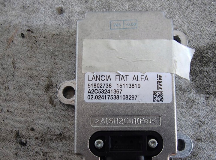 фото №6, Fiat croma ii fl 07- датчик модуль esp 51802738 a2c53241367
