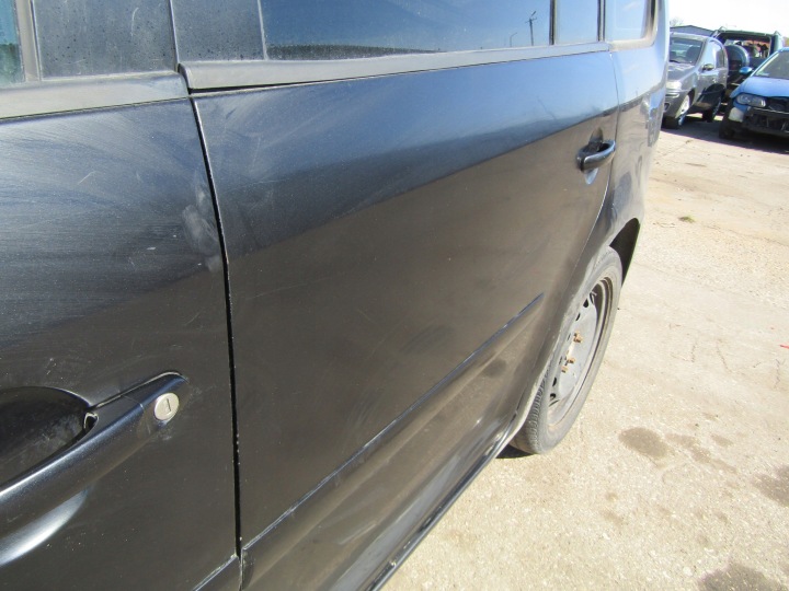 фото №10, Vw volkswagen touran i 1t дверь зад левое 03-06 5d 1t lc9x deep чёрный жемчуг