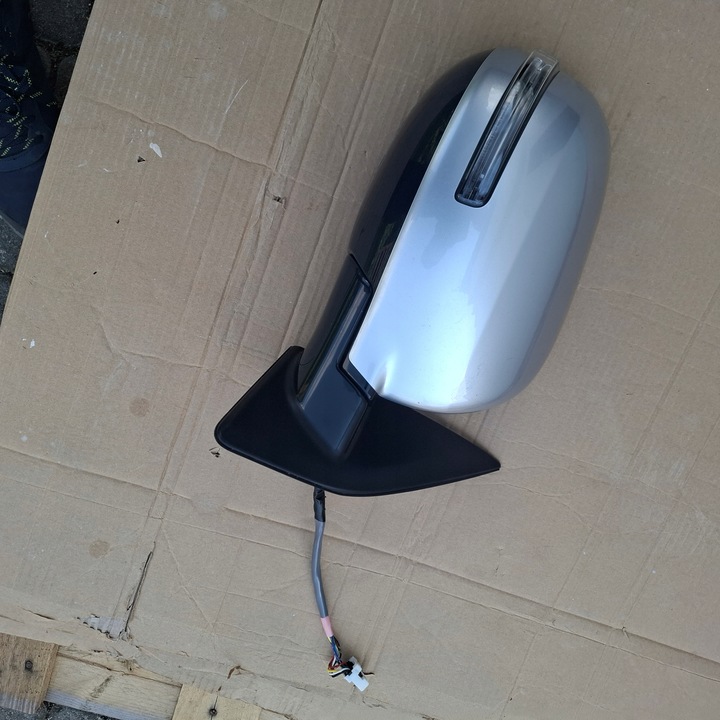 фото №8, Mitsubishi asx 10-19 з поворотник дзеркало праві 9 pin європа сріблястий a31