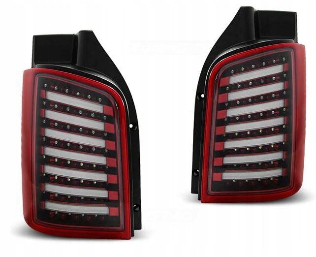 фото №1, Лампи діодні vw t5 2003-2015 red білий led