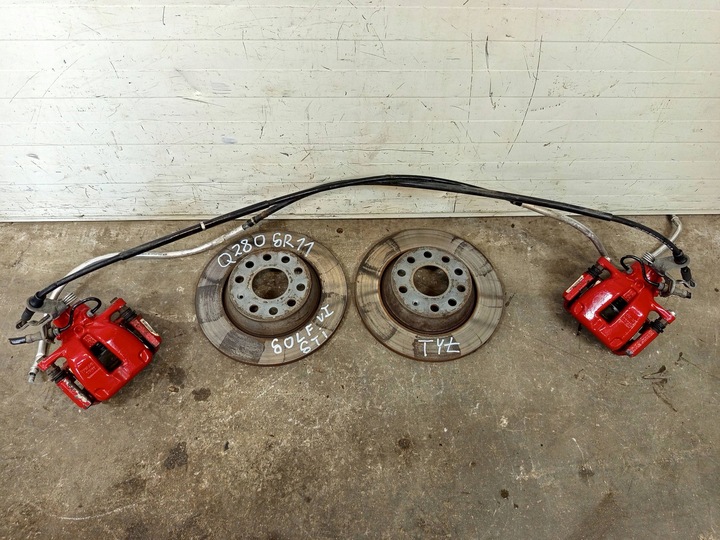 фото №9, Суппорт зажимы диски перед зад swap vw golf vi gti перед 310 mm