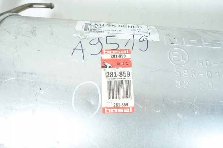 фото №12, Bosal 281-859 глушник кінцевий 281-859 bos281-859 глушник кінцевий bosal