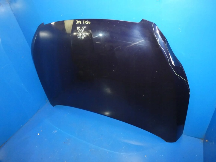 фото №5, Peugeot 308 ii t9 капот кришка двигуна пошкоджена jak na фото