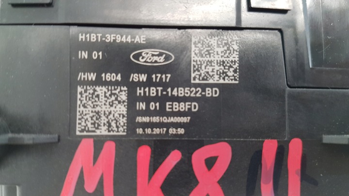 фото №7, Ford fiesta mk8 ii переключатель комбинированный gn15-14a664-ab h1bt-14b522-bd