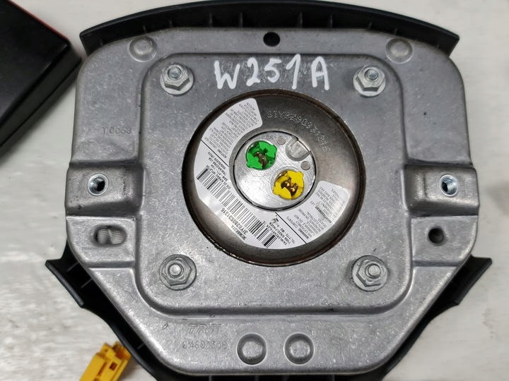 фото №6, Панель консоль ремни подушка безопасности mercedes w251 комплект