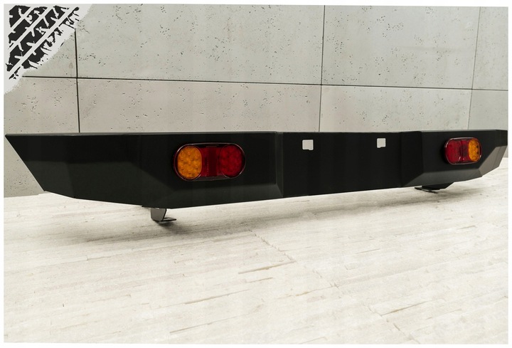 фото №15, Suzuki jimny 18+ бампер задний сталь + света led