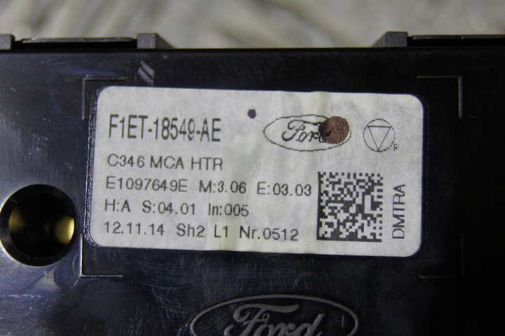 фото №6, Панель кондиціонера focus mk3 рестайлінг