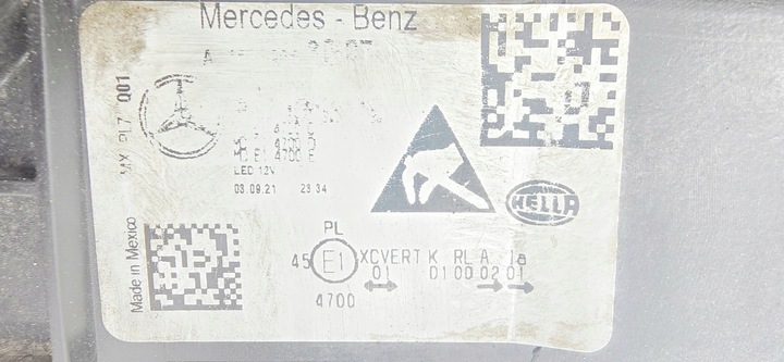 фото №11, Mercedes-benz gle w167 правая лампа передняя multibeam