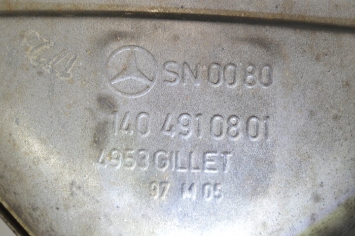 фото №11, Выхлоп глушитель средний конечный mercedes w140 s класс cl c140 1404902821