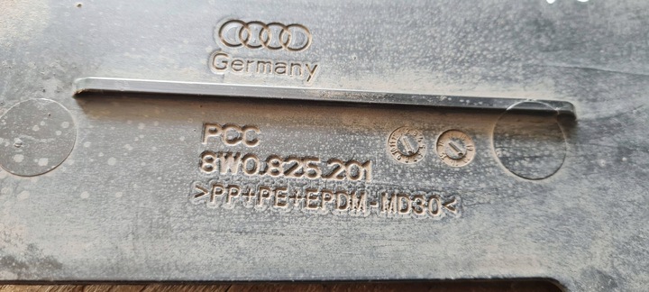 фото №11, Rs5 8w рестайлинг s5 a5 защита шасси передняя левая 8w0825201 a4 b9 8w s4