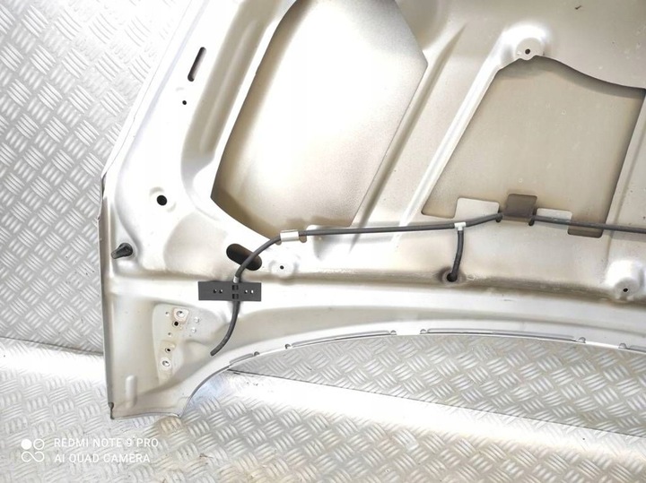 фото №11, Капот крышка двигателя серебряная peugeot 308 i t7 рестайлинг 2011-2013 код ezr