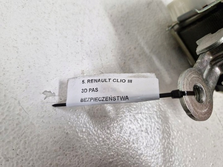 фото №6, Renault clio 3 iii pas безпеки лівий перед переднє 838223g 34026423