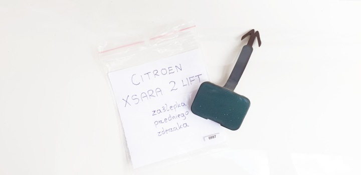 фото №13, Citroen xsara ii 2 рестайлінг заглушка бампера перед передньої фаркоп
