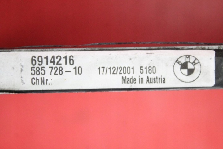 фото №13, Радиаторов кондиционера 6914216 bmw x5 e53 3.0 i
