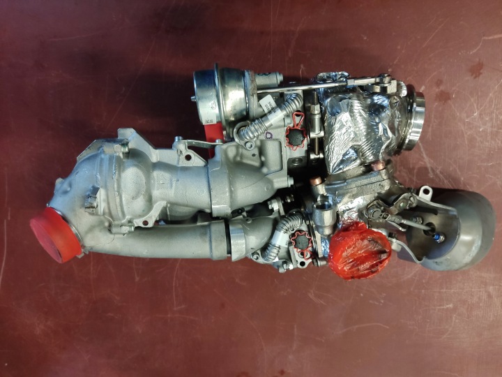 фото №9, Турбонагнітач biturbo mercedes a6540901401