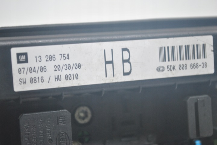 фото №6, Модуль коробка opel astra g ii 13206754hb