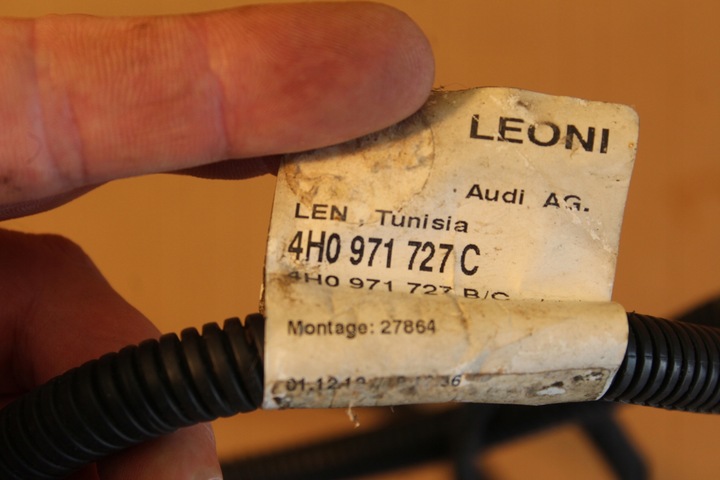 фото №3, Джгут установка насоса пального audi a8 d4 4h 4h0971727c