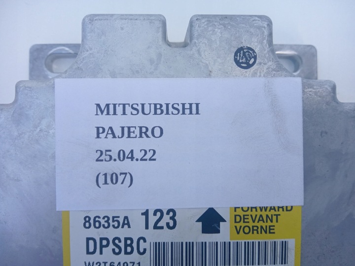 фото №6, Модуль подушек подушка безопасности mitsubishi pajero sport ii