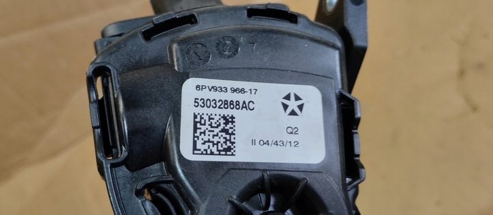 фото №5, Педаль газу датчик jeep wrangler jk 4581893aa