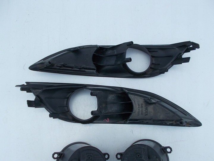 фото №14, Галоген противотуманные фары решётка решётки toyota auris i