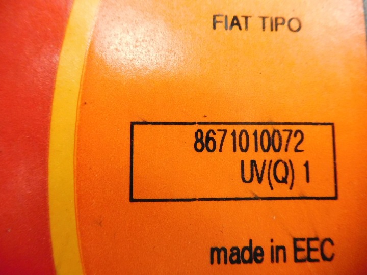 фото №7, Гальмівні колодки гальмівні fiat tipo panda dedra 8671010072