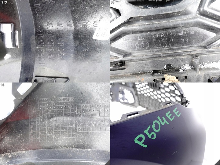 фото №15, Audi q5 80f sportback s-line рестайлінг 20-24 бампер бампер + решітка радіатора решітка перед