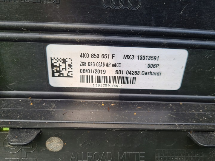 фото №13, Audi a6 c8 allroad 4k0 решётка радиатора бампер перед