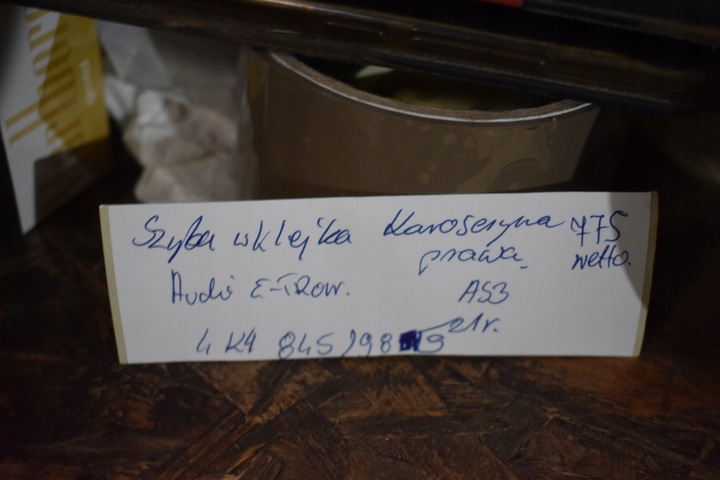 фото №4, Скло кузовна вставка права audi e-tron as3 21r. 1