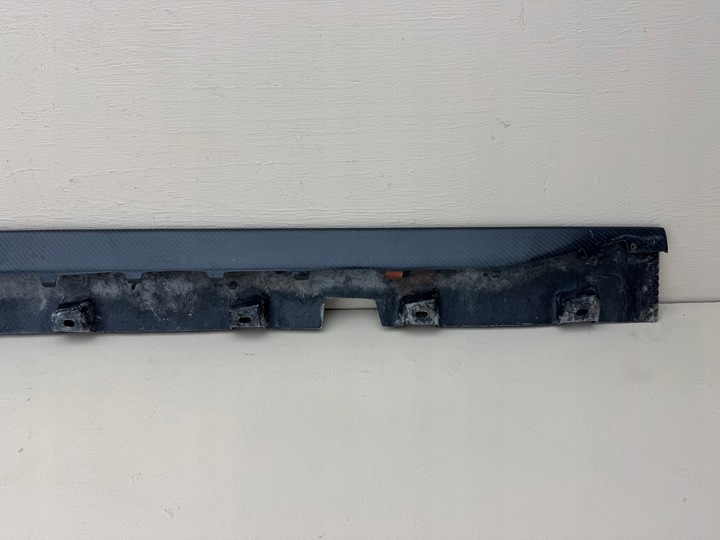 фото №13, Ford mustang vi mk6 gt 14- планка пороговая порог левая накладка порога карбон