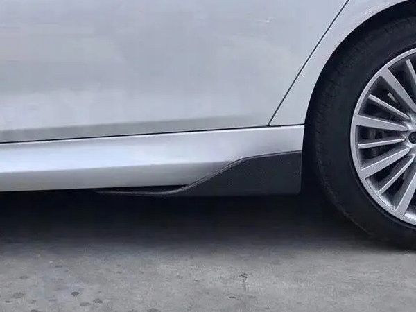 фото №11, Подовжувач планка порогів бампера 48cm універсальні спліттер тюнінг блиск