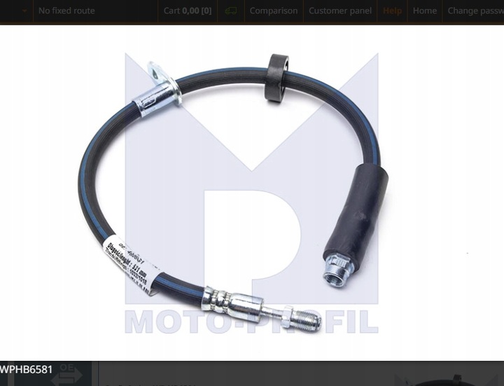 фото №2, Шланг тормозной гибкий peugeot citroen