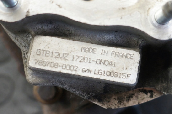 фото №6, Турбонагнітач turbo toyota yaris auris 1.4 d4d 1nd 17201-0n041